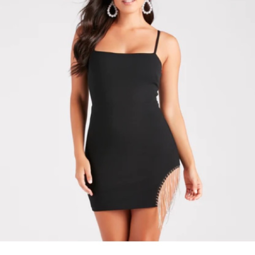 Windsor Chance To Shine Rhinestone Trim Dress
